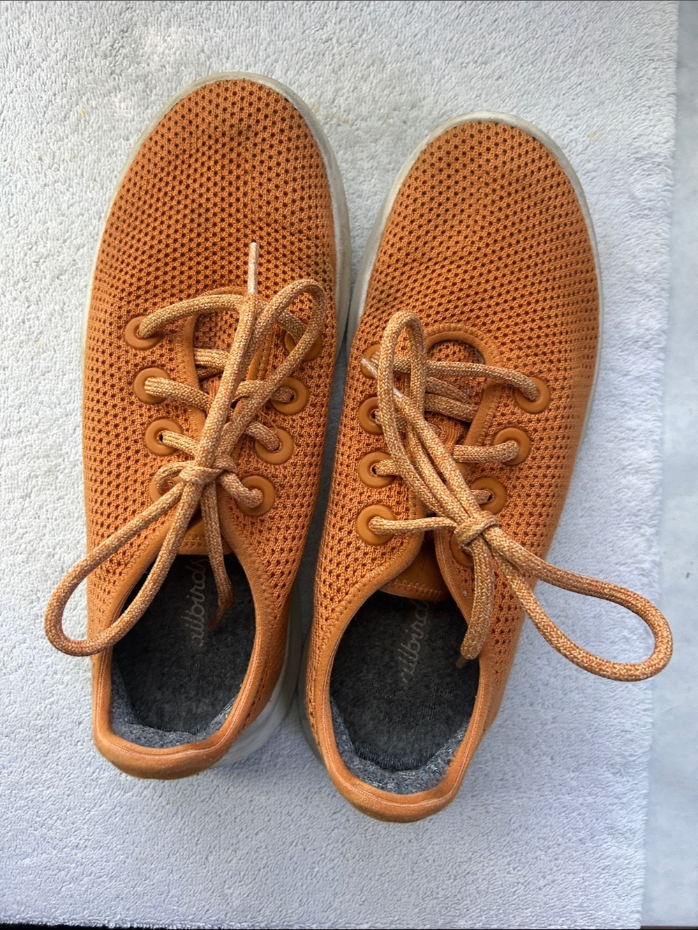 Allbirds Breathable Orange women's 8 Sneakers tree dasher